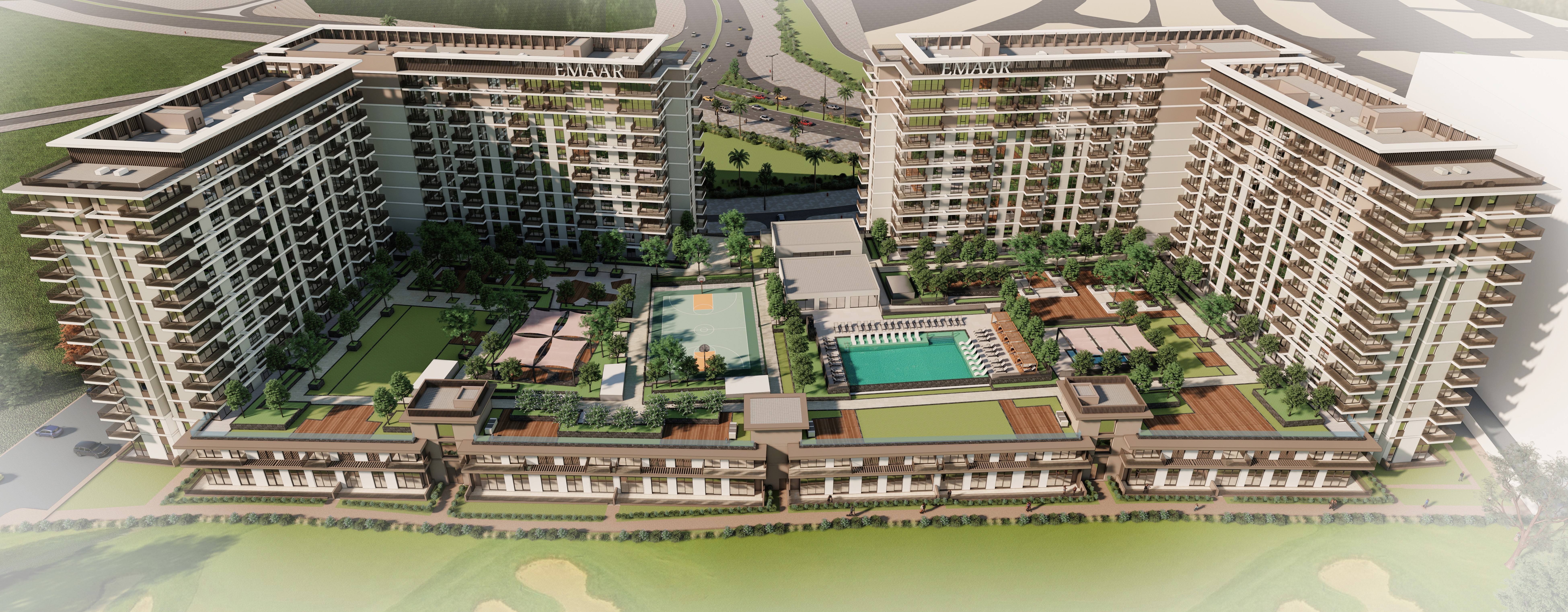 Golf Point – Two Residential Buildings (G+P+11+Roof)